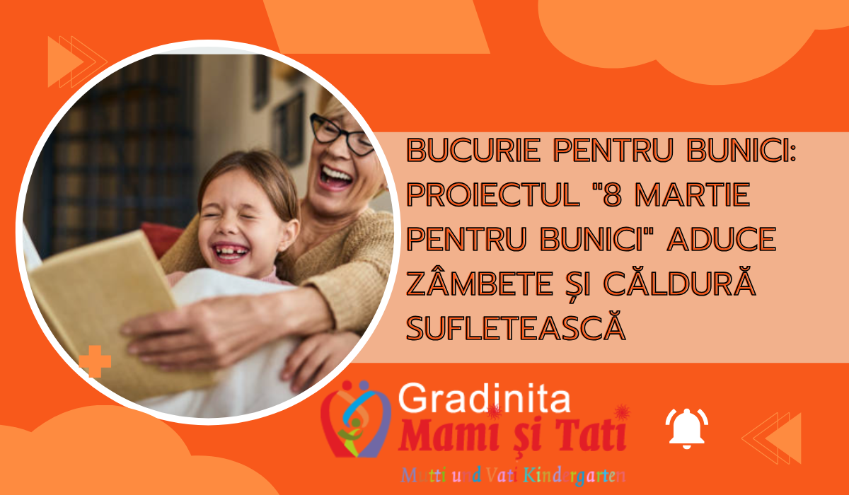 Ziua de 8 Martie este dedicată, în mod tradițional, mamelor, bunicilor și tuturor femeilor care ne înfrumusețează viața. Anul acesta, copiii de la Grădinița Mami și Tati au pregătit o surpriză de suflet pentru bunicii și bunicile de la Centrul Rezidențial Sf. Teodora din sectorul 4 al Capitalei. Prin proiectul „8 Martie pentru bunici”, ne dorim să aducem bucurie și lumină în inimile celor care, de prea multe ori, sunt uitați. Un gest simplu, dar plin de emoție Pentru mulți dintre vârstnicii aflați în centre rezidențiale, zilele trec adesea în singurătate. Tocmai de aceea, copiii noștri vor merge în vizită pe 8 Martie pentru a aduce un strop de căldură sufletească. Ei vor oferi flori și mici cadouri, vor participa la un atelier interactiv de confecționat felicitări și vor petrece timp prețios alături de bunici, citindu-le povești. „Este foarte important ca cei mici să învețe încă de la o vârstă fragedă ce înseamnă bunătatea, respectul și grija față de cei din jur. Prin acest proiect, ne dorim să îi sensibilizăm și să le arătăm că și un gest mic poate avea un impact uriaș asupra sufletului unui bunic singur”, a declarat coordonatorul proiectului, Roxana Bolocan, Director Grădinița Mami și Tati. Momente speciale și lecții de viață Vizita copiilor va începe cu oferirea florilor și a darurilor pregătite cu drag, după care va urma un atelier creativ. Împreună cu bunicii, cei mici vor realiza felicitări colorate, personalizate, pe care le vor oferi cu multă emoție. Acest moment va fi nu doar o activitate de creație, ci și o oportunitate de conectare între generații. Copiii mai mari vor avea și un alt rol special: vor citi bunicilor povești și poezii. Uneori, simpla prezență a unui copil care îți citește o poveste poate aduce mai multă alinare decât orice altceva. Prin aceste momente de lectură, sperăm să aducem un strop de bucurie în inimile bunicilor, oferindu-le o evadare din cotidian. Cum poți ajuta? Pentru ca această inițiativă să fie cât mai frumoasă, părinții care doresc să se implice sunt invitați să contribuie cu donații – fie că este vorba despre flori, mici cadouri, cărți sau materiale pentru atelierul de felicitări. Orice sprijin este binevenit și poate face diferența în viața unui bunic. Dacă vrei să ne susții, te rugăm să ne contactezi pentru a afla cum poți contribui la această surpriză minunată. Împreună putem transforma Ziua de 8 Martie într-o sărbătoare a generozității și a iubirii! O zi de neuitat pentru bunici și copii Acest proiect nu este doar despre a oferi cadouri, ci despre a crea conexiuni emoționale, despre a învăța împreună lecția empatiei și a iubirii necondiționate. Pentru copii, va fi o experiență educativă profundă, iar pentru bunici, o zi de care își vor aminti cu drag. Ne dorim ca această inițiativă să devină o tradiție, un exemplu frumos de solidaritate între generații. Prin gesturi simple, dar pline de suflet, putem aduce lumină în inimile celor care au nevoie cel mai mult de ea. Haideți să dăruim împreună zâmbete și căldură sufletească!